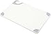 San Jamar CBG121812 Saf-T-Grip Co-Polymer Standard Size Cutting Board, 18" Length x 12" Width x 1/2" Thick, White