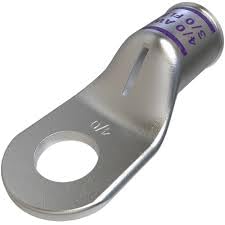 ILSCO CCL-4/0-12 1 Hole, 1/2 INCH Bolt Size, Compression Lug, Conductor Size 4/0, Copper, CSA, Sight Window, Standard Barrel, TIN Plated, UL