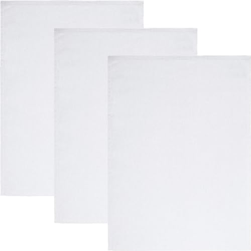 REDBEST Geschirrtuch Tulsa 3er-Pack Baumwolle weiß Größe 50x70 cm
