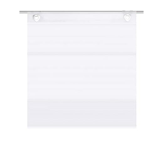 Magnetrollo Bambusoptik weiß 45/60/80/100x130cm Rollo ohne Bohren Raffrollo (45x130cm)