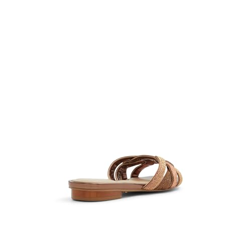 Image of Aldo corally Women's Bronze Textile Sandals
