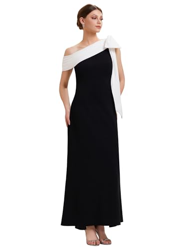 Robe d'invité de mariage sans manche coupe droite confortable