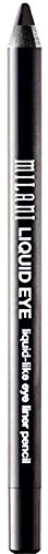 Milani Liquid Eye Liquid-Like Eye Liner Pencil, Black [01] 0.04 oz (Pack of 2)