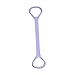KiBcsLic Fitness Resistant Band Yoga Gym Fitness Pulling Rope Workout Equipment, Purple 40 cm Length