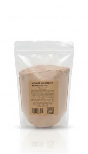 Greenway Biotech Inc. Azomite Rock Dust Volcanic Ash Organic Fertilizer with Micronutrient & Trace Minerals- Natural Mineral Soluble Plant Fertilizers for Enhances & Increases Crop Yield (4 Pounds)