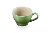 Große Cappuccino Tasse aus Steinzeug, 400 ml, ideal für Cappuccino