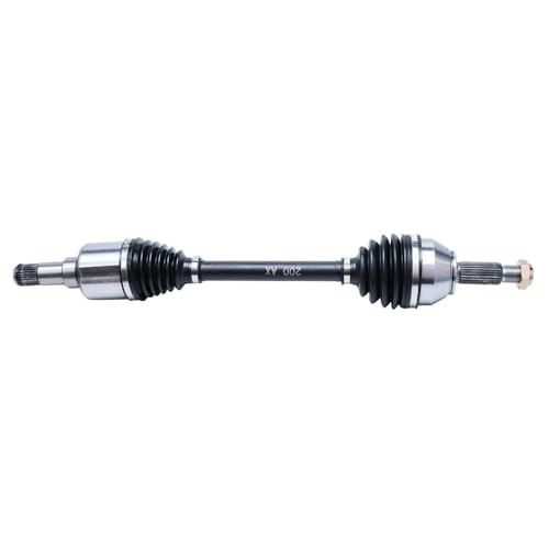 Image of Detroit Axle - Front 2pc CV Axles for 00-11 Ford Focus, 2 CV Axle Shafts Assembly 2000 2001 2002 2003 2004 2005 2006 2007 2008 2009 2010 2011 Replacement