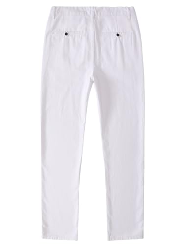 Men's Classic-Fit Straight Casual Fashion Non-Stretch Cotton Chino Pants2