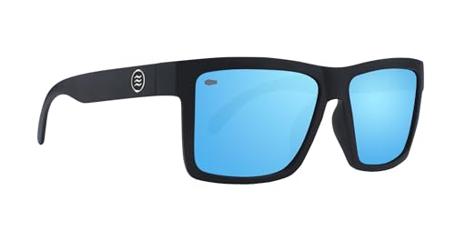 NEVEN Tombstone Mens Polarized Sunglasses - Rugged Relaxed Rectangular UV Protection Sunglasses - Cool Urban Fashion Glasses
