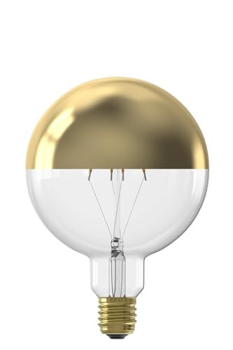 BombillaLed regulableCALEX 2001000300E27 Globo G125 4W 1800K Espejo Gold