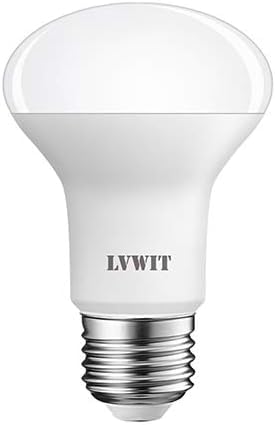 LVWIT LED Reflektor E27 R63, 806 lm, Warmweiß 2700K Glühlampe, 8.5W ersetzt 60W Glühbirne, matt (6er Pack)