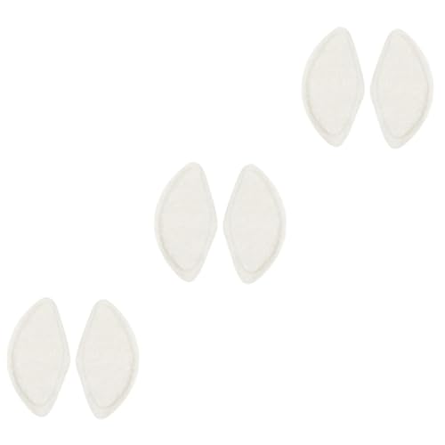 HOMOCONO 3sets Flatfoot Cushion Foot Care Mat Shoe Inserts Relieve Pressure Pad Arch Support Pads 2pcs*3