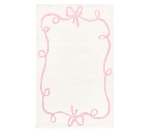 Anthrofy Bow Area Rug - 8’ x 10' – Handmade