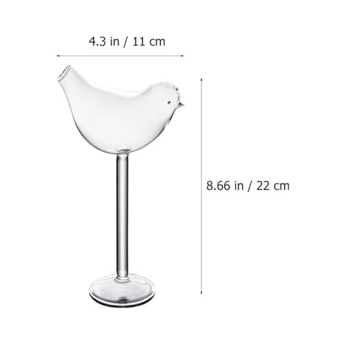 Verres à cocktail d'oiseau originaux et gobelets créatifs 150 Ml