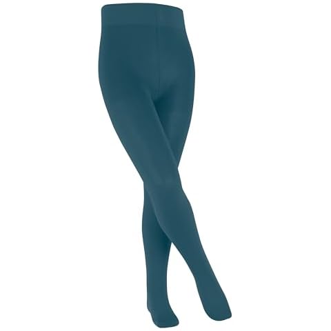 FALKE Kids Sustainable Cotton Tights, Turquoise Cover