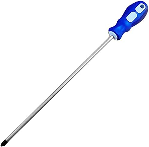 Phillips Screwdriver,QM-STVR 12'' Inch Long Screwdriver Length Shank Screwdriver Magnetic Tip Cross Head NO.2 Screwdriver (1 Pack 12'' Phillips Screwdriver)