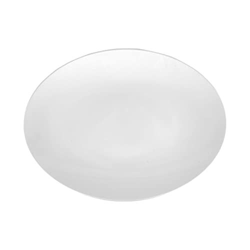 G.E.T. OP-1813-W Heavy-Duty Shatterproof Plastic Oval Melamine Serving Platter, 18" x 13", White