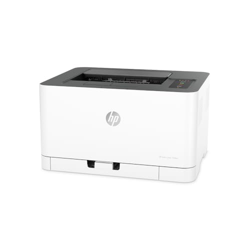 HP Color Laser 150nw Farb-Laserdrucker (Drucker, USB, LAN, WLAN),weiß-grau