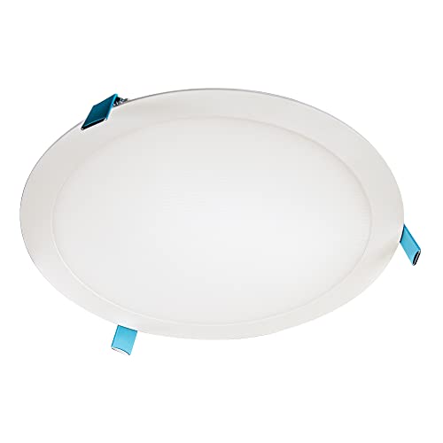HALO HLB 12 Inch LED Recessed Light, Thin Canless w/Selectable Lumens and Color Temperatures, 0-10V Dimming, 120-277V Input - HLB12LS9FSE010MWR by HALO - Used condition - US$39.23