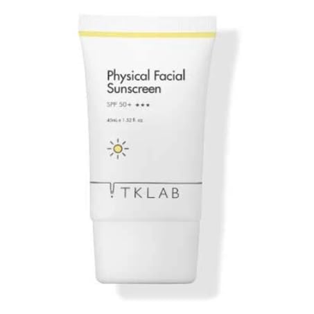 Generic TKLAB Physical Facial Sunscreen SPF50+ 45ml/ 1.52fl.oz. Made In Taiwan