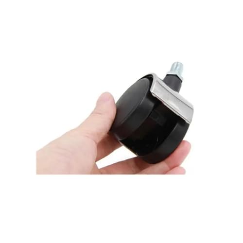 Roulettes de chaise pivotantes de 2 pouces en acier inoxydable pour bureau x4