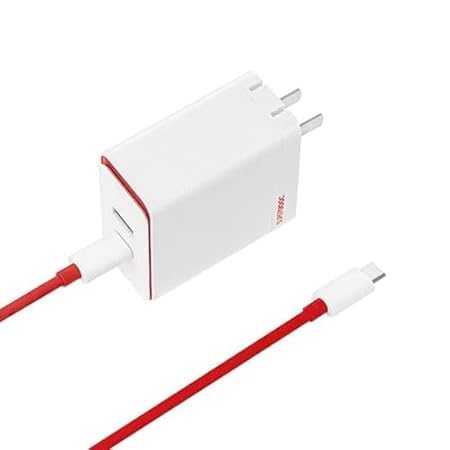 Image of Original SUPERVOOC 100W Dual Ports Power Adapter White Compatible with 12,12R,11,11R,10 Pro,10R,10,9Pro,9,9R,9RT Nord CE (DEC134)