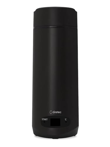 ドリテック 沸かせる温度調節機能付きボトル「沸かせる温調ボトル」 ブラック PO-166BK ドリテック 沸かせる温度調節機能付きボトル「沸かせる温調ボトル」 ブラック PO-166BK
