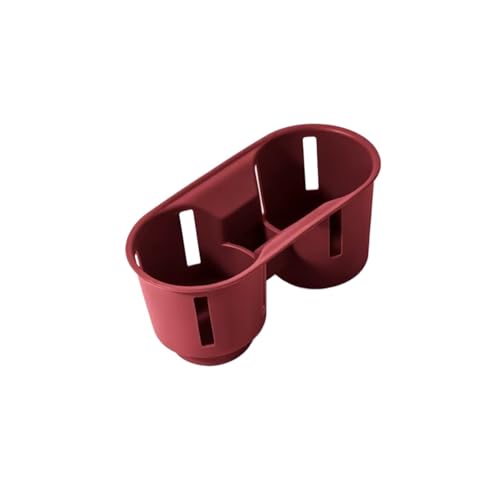 Porte-gobelet voiture pour console Cayenne 2018-2024 insert de canette rouge
