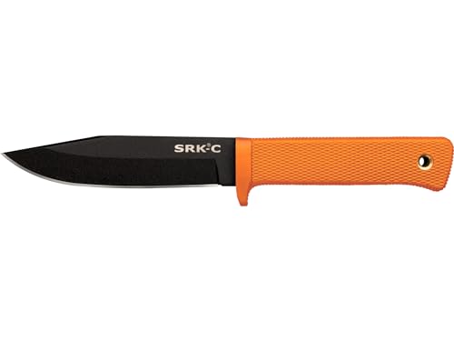 Cold Steel SRK-C SK5 ORANGE HANDLE + SHEATH/BLACK BLADE