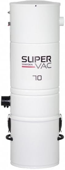 Zentralstaubsauger SuperVac 70-690 Airwatt mit Supra Schlauchset 10,5m