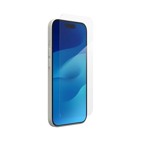 ZAGG InvisibleShield Glass+ iPhone 15 Screen Protector - 3X Stronger with Reinforced Edges, Scratch & Smudge-Resistant Surface, Easy to Install Cover