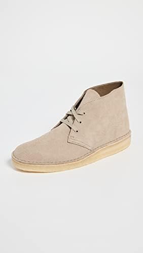Clarks Men's Desert Coal Booties, Stone Suede, Tan, 11 Medium US | Image 1