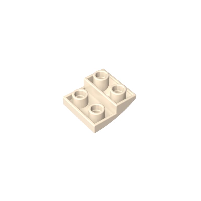 XYEIUGO 32803 Arched Brick Slope Curved 2x2 Inverted, 50 PCS — image 1
