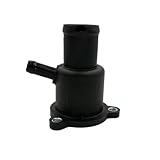 Car Engine Coolant Flange Thermostat Housing 7700101179 - Set of 5 Compatible with Clio, Kangoo, Laguna (Replaces OEM 7700103300, 8200561420)