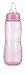 Nuby Standard Neck Tinted Bottle, 8oz, 3+ Months, Single Pack of 1, Colors May Vary