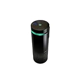 Aluminum alloy Portable Air Purifier for Car and Home, Black, DC 5V, 15 CFM Airflow, Negative Ion Purification, 3-Speed Adjustment, Quiet Operation ≤53dB,7.09in*2.6in*2.6in