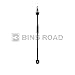 BINB ROAD 2Pcs Rear Tie Rods Rear Stabilising Link C2D5993 Compatible with Jaguar XK XJ XF F-TYPE X150 X152 X250 X350 X351
