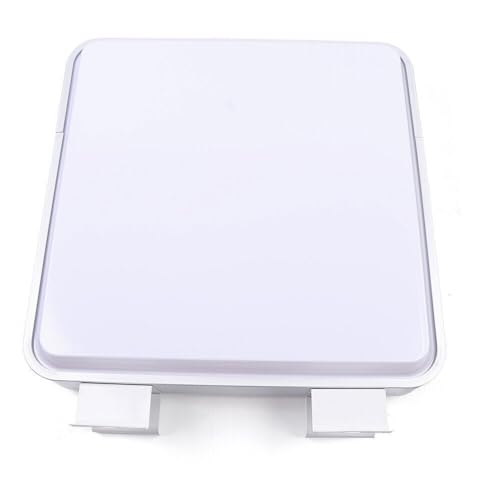 Caja de luz LED de doble cara cuadrada con letrero luminoso para publicidad luminosa, caja luminosa, resistente al agua, cartel luminoso para restaurantes, comida y tiendas, 50 x 50 cm, 220 V, soporte