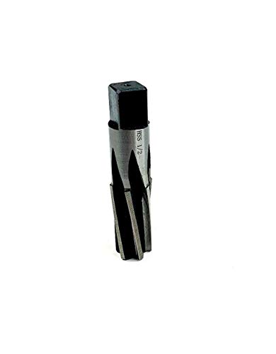 HHIP 2006-2042 1/2\" Taper 3/4 Spiral Flute Pipe Reamer, .665\" - .751\" Diameter, 1-3/8\" Length, 3-1/8\" OAL