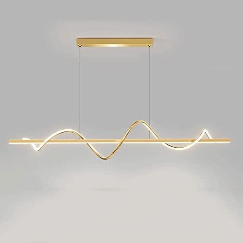 Lámpara colgante en espiral, lámpara colgante con tira de metal de aluminio y pantalla de silicona, lámparas de suspensión lineales LED modernas,luminaria LED