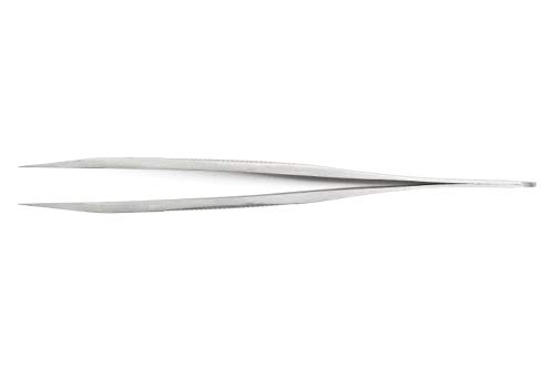 Weller Erem ACSA Precision Tweezers with Serrated Finger Grips for Secure Handling 108mm, Nickel - Image 2