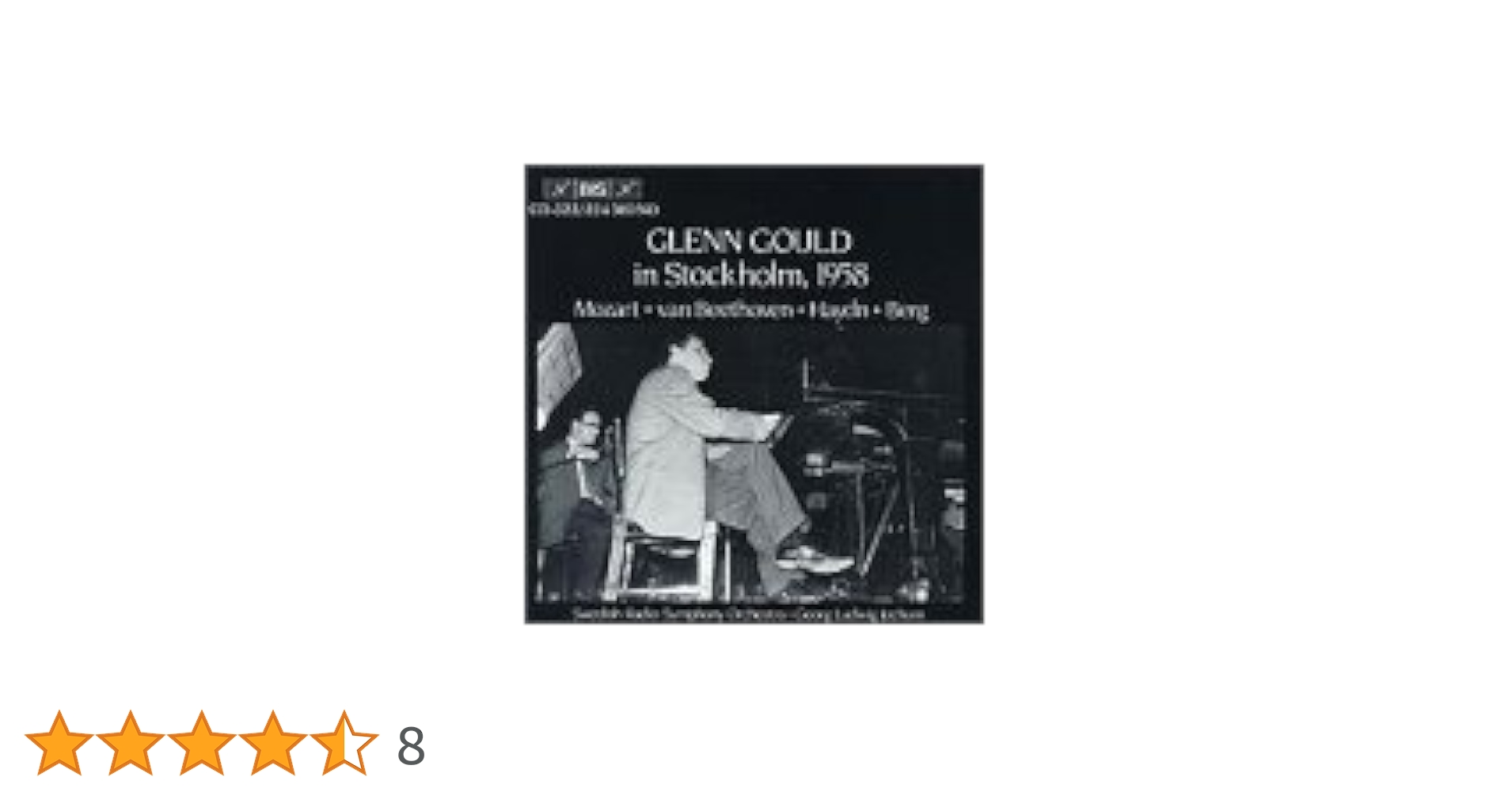 【売約済】グールド  in ストックホルム 1958 (2枚組) 売約済】グールド in ストックホルム 1958 (2枚組) Amazon.co.jp
