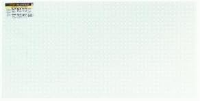 799833 White Plastic Pegboard, 2'X4'