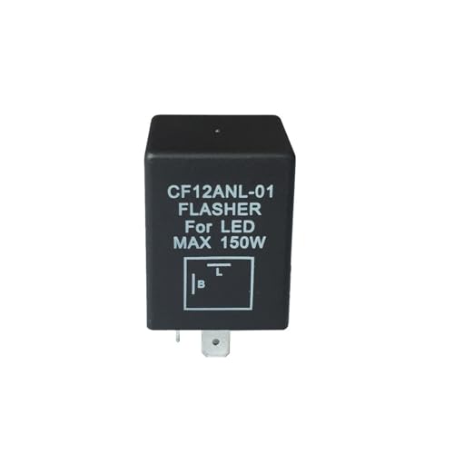 Relais de Clignotant 2 Broches CF12ANL-01 LED Flash Idéal pour Vos Trajets