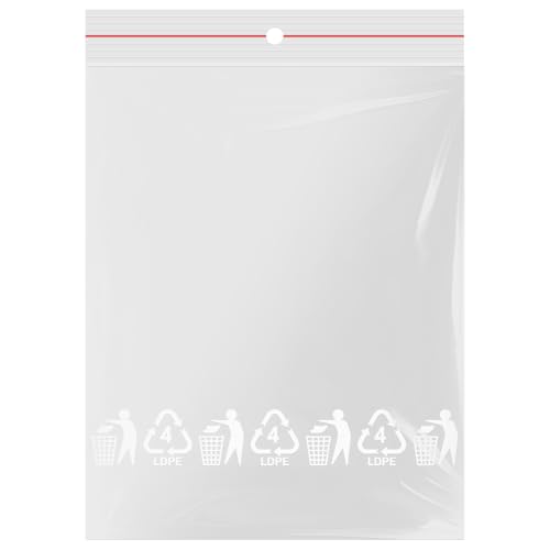 Pochon Plastique Sachets Plastiques Refermables 80x120mm 200 Pièces Sachet Zip Transparent Petit