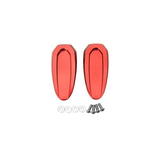 Couvercle de base de rétroviseur rouge pour BMW S1000RR 2020-2023