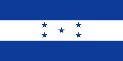 Drapeau Honduras bleu foncé de qualité supérieure grand format