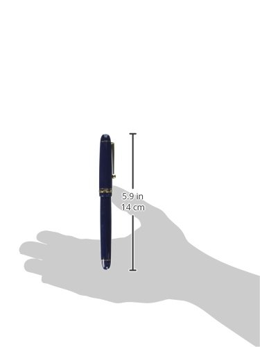 Amazon | Pilot Fontain Pen Custom 74、B-ペン先、ダークブルーボディ