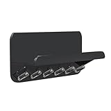 THINCAN Feuchter Proof Clear Hanging Storage Mit Reibungslosen Brems Für Familienhäuser Büroflächen Installation Wasserdichtes Schlüssellagerregal