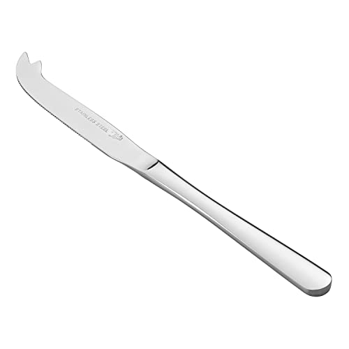 Tala Performance Stainless Steel Cheese Knife, Stainless Steel with Mirror Polish Finish, Dishwasher Safe, Metallic Silver